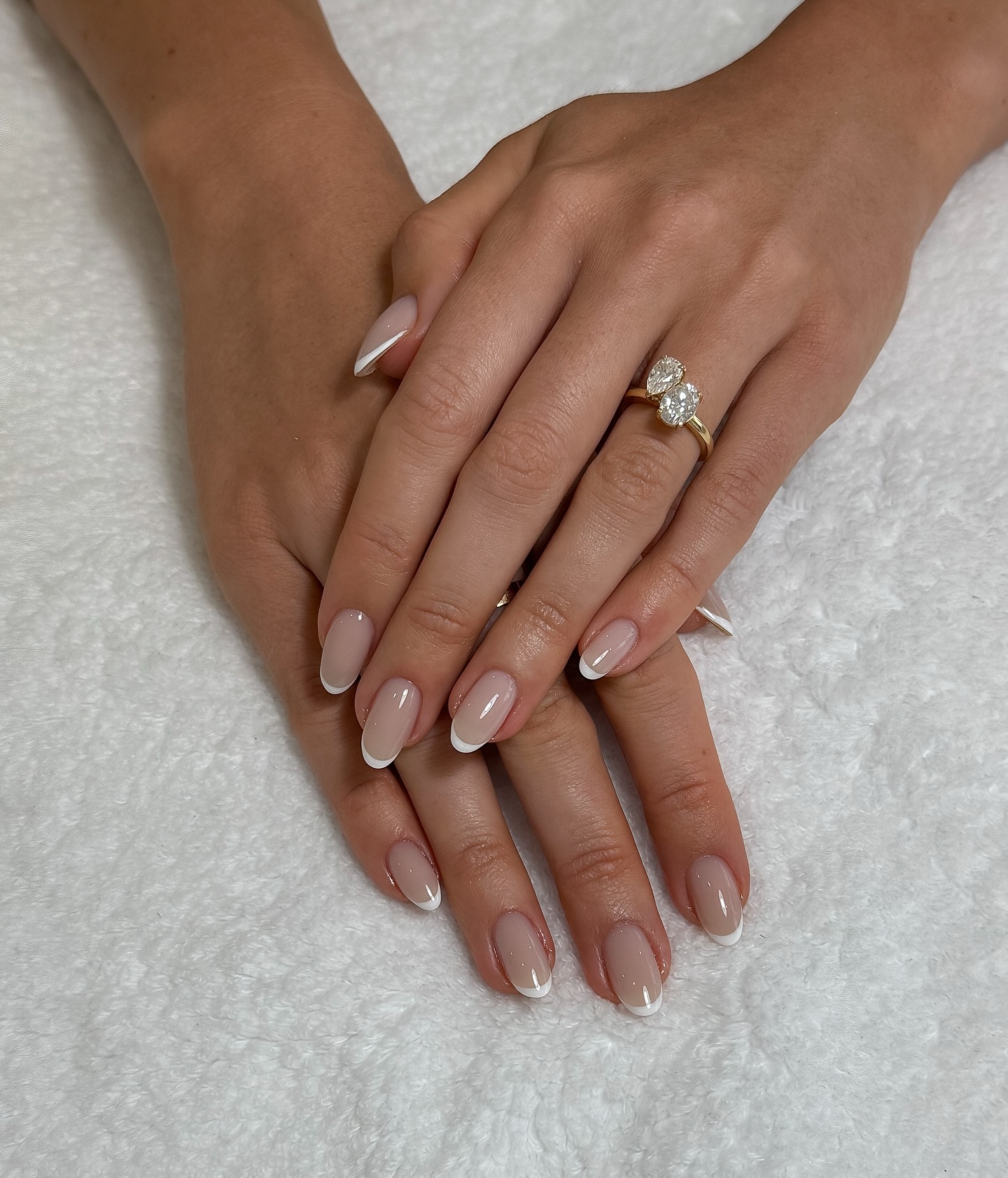 Nude French Tips Nails
