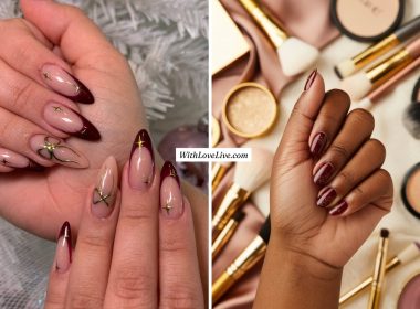 Red Winter Nails Designs