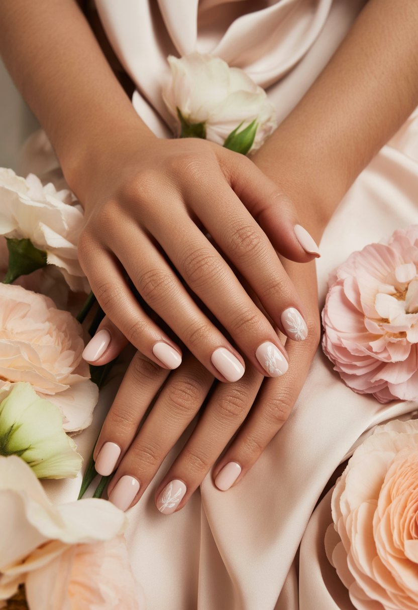 Soft Matte Petal Nails