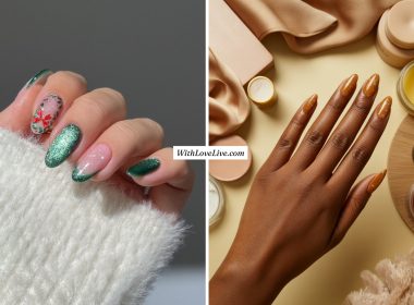Winter Almond Nails Designs