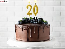 20th Birthday Cake Design