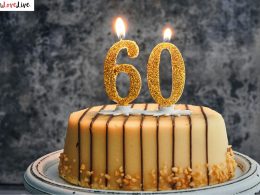 60th Birthday Cake Design