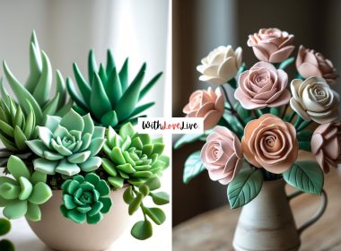 Beautiful Clay Flower Craft Ideas