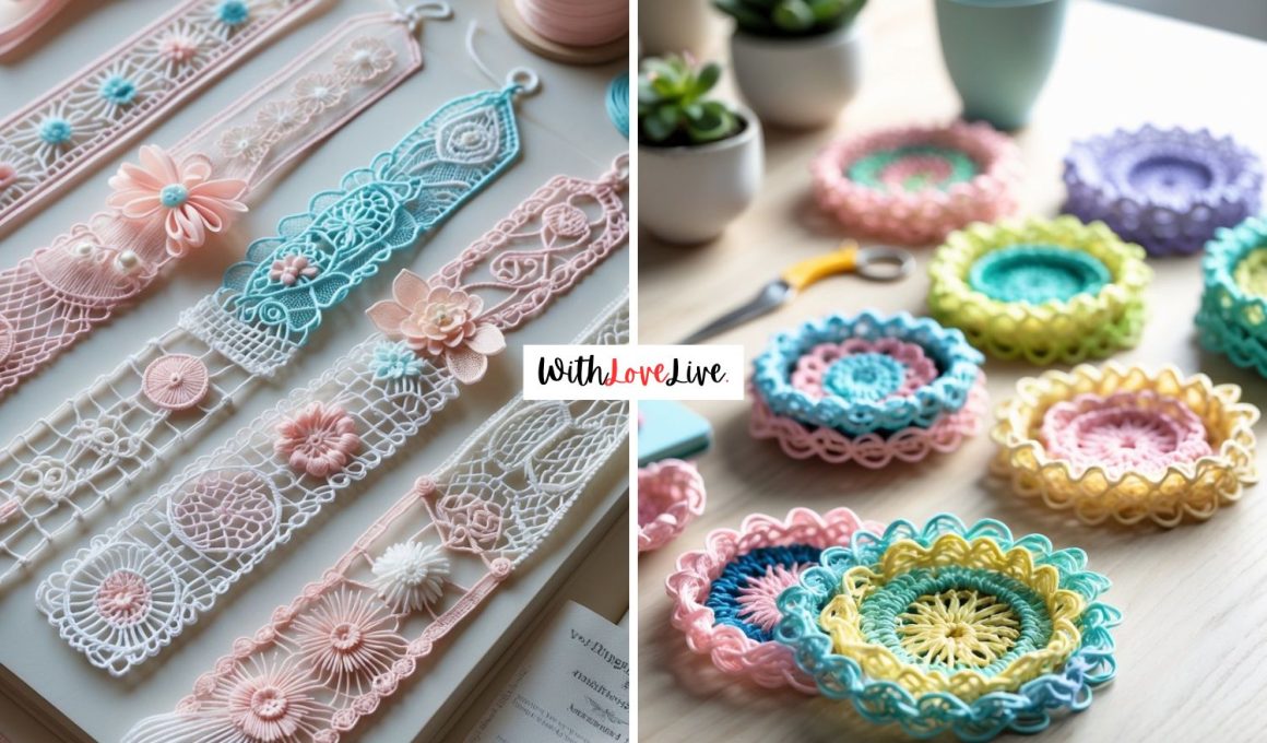 Decorative Plastic Lace Craft