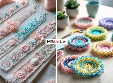 Decorative Plastic Lace Craft