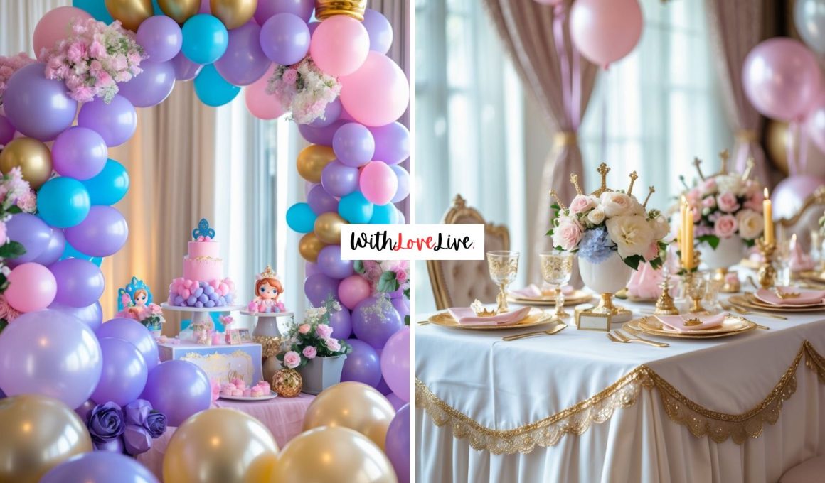 Disney Princess Birthday Party Decor Ideas