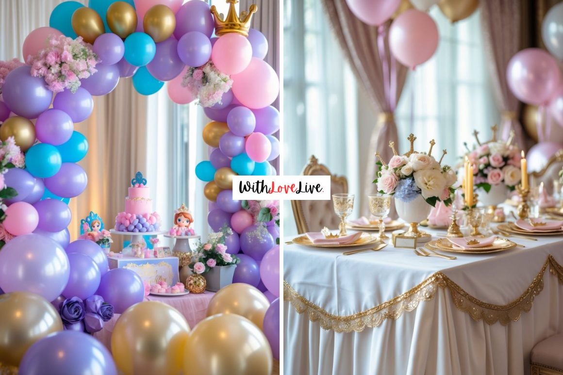 Disney Princess Birthday Party Decor Ideas