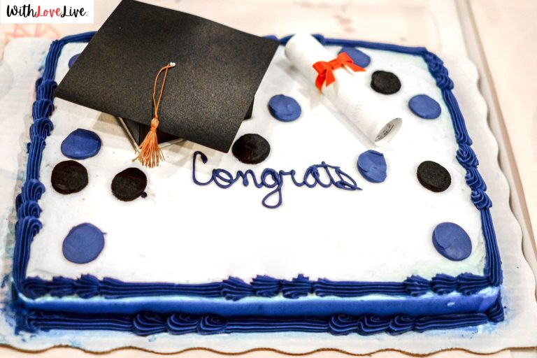 Graduation Sheet Cake