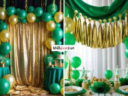 Green and Gold Birthday Party
