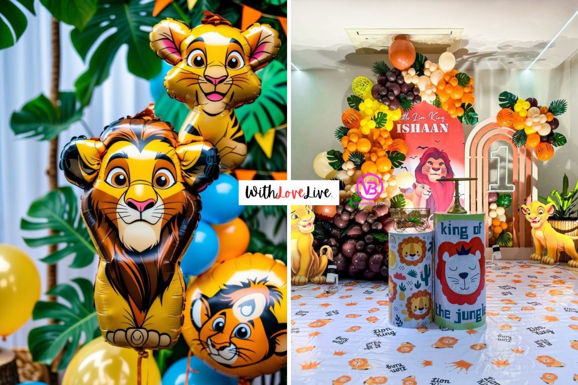 Lion King Birthday Party Decor