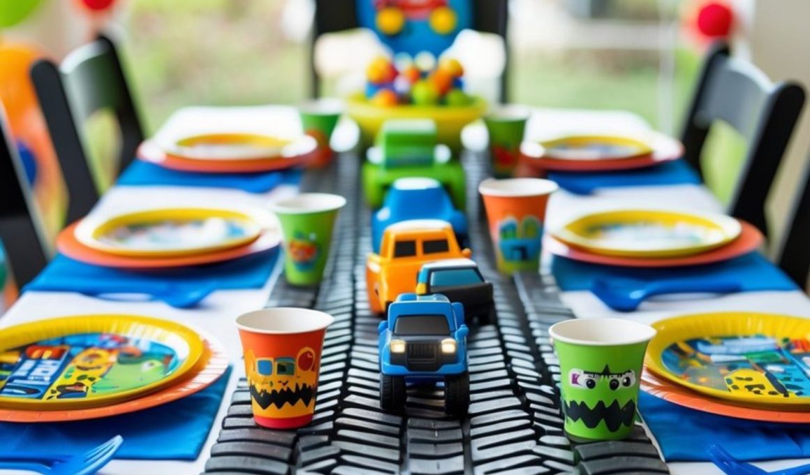 Monster Truck Birthday Party Decor Ideas