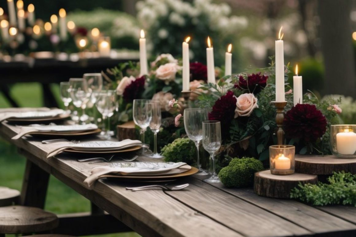 Moody Spring Wedding Decor Ideas