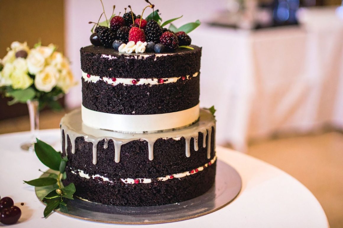 Moody Wedding Cake Designs