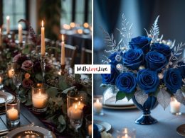 Moody Wedding Centerpiece