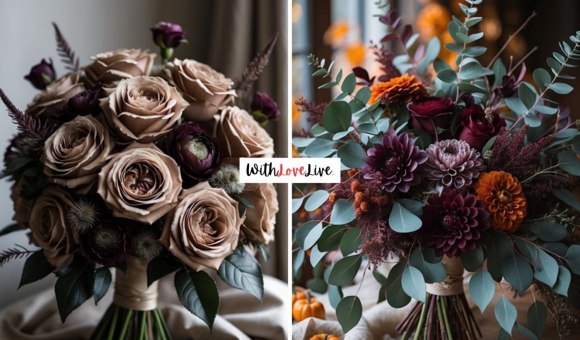Moody Wedding Flower Ideas