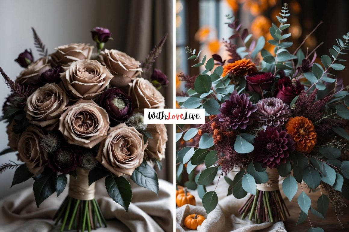 Moody Wedding Flower Ideas