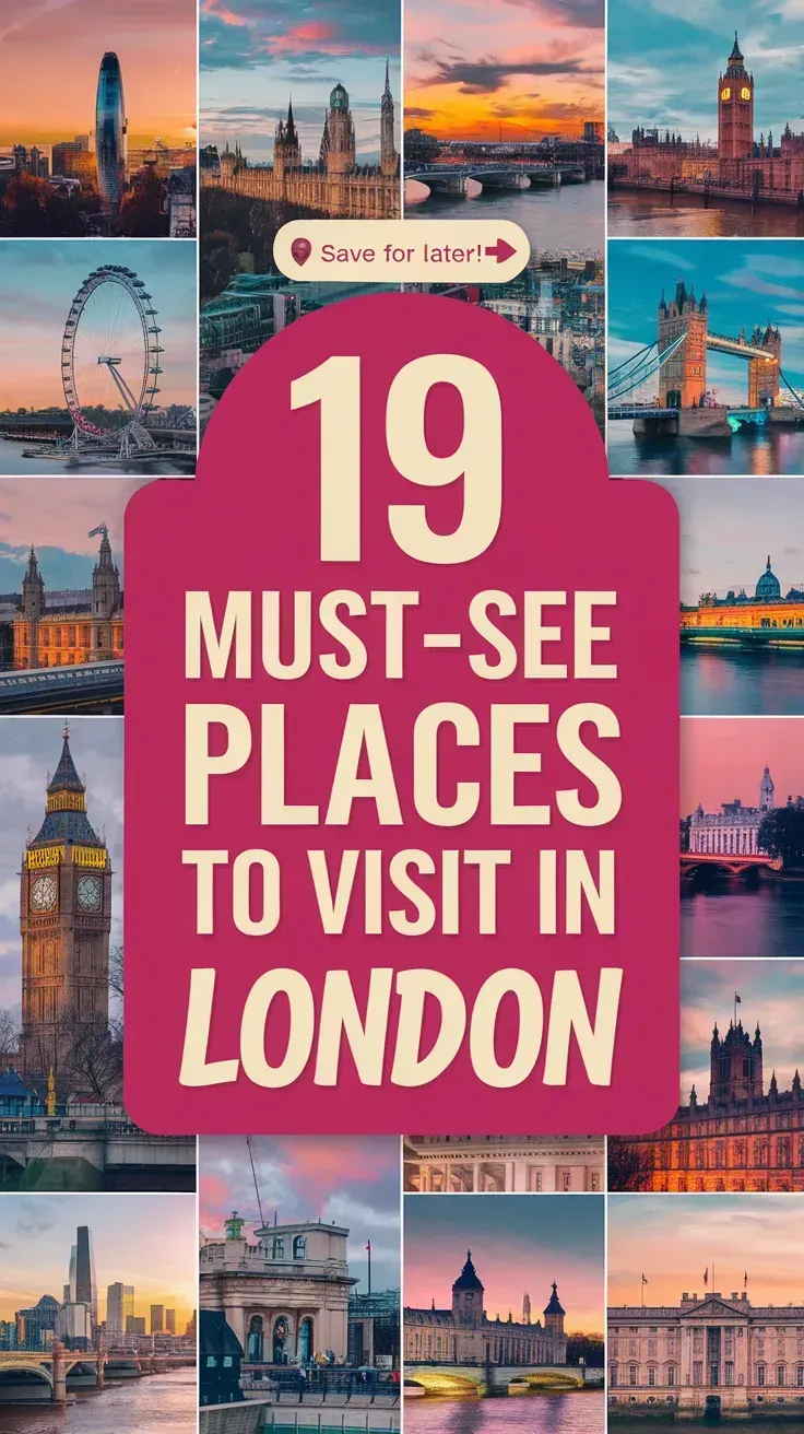 Must-See Places To Visit In London
