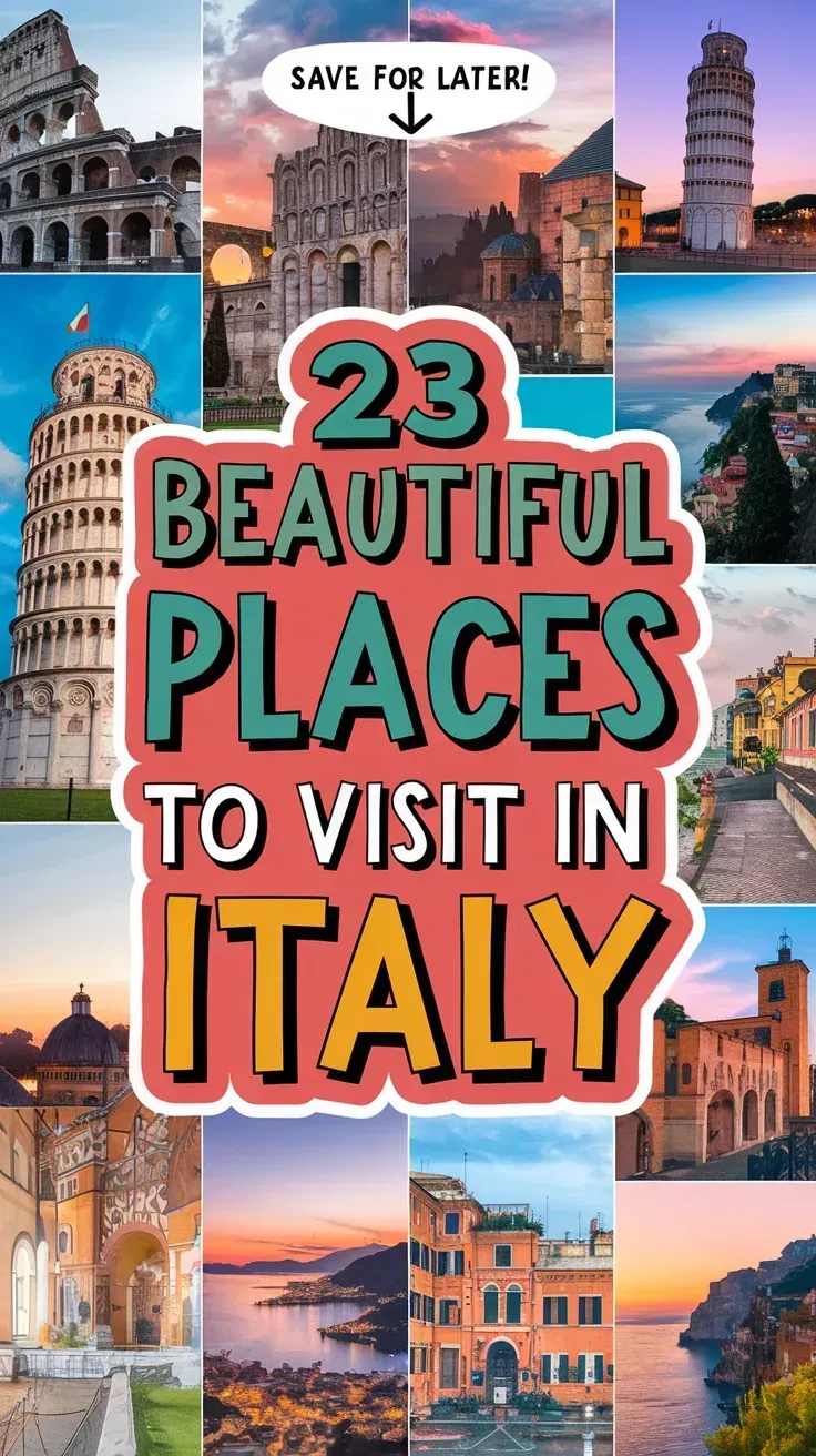 Places To Visit In Italy