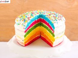 Rainbow Cake Design