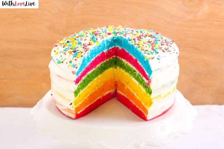 Rainbow Cake Design