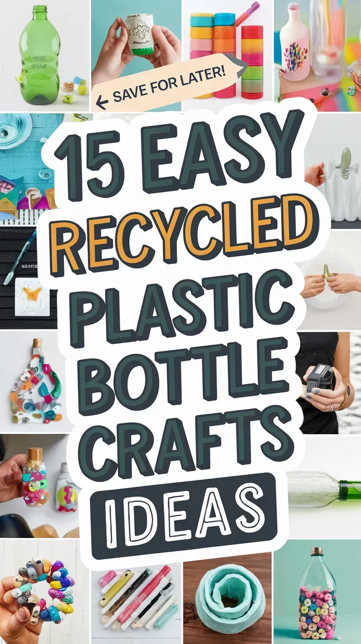 Recycled Plastic Bottle Crafts Ideas