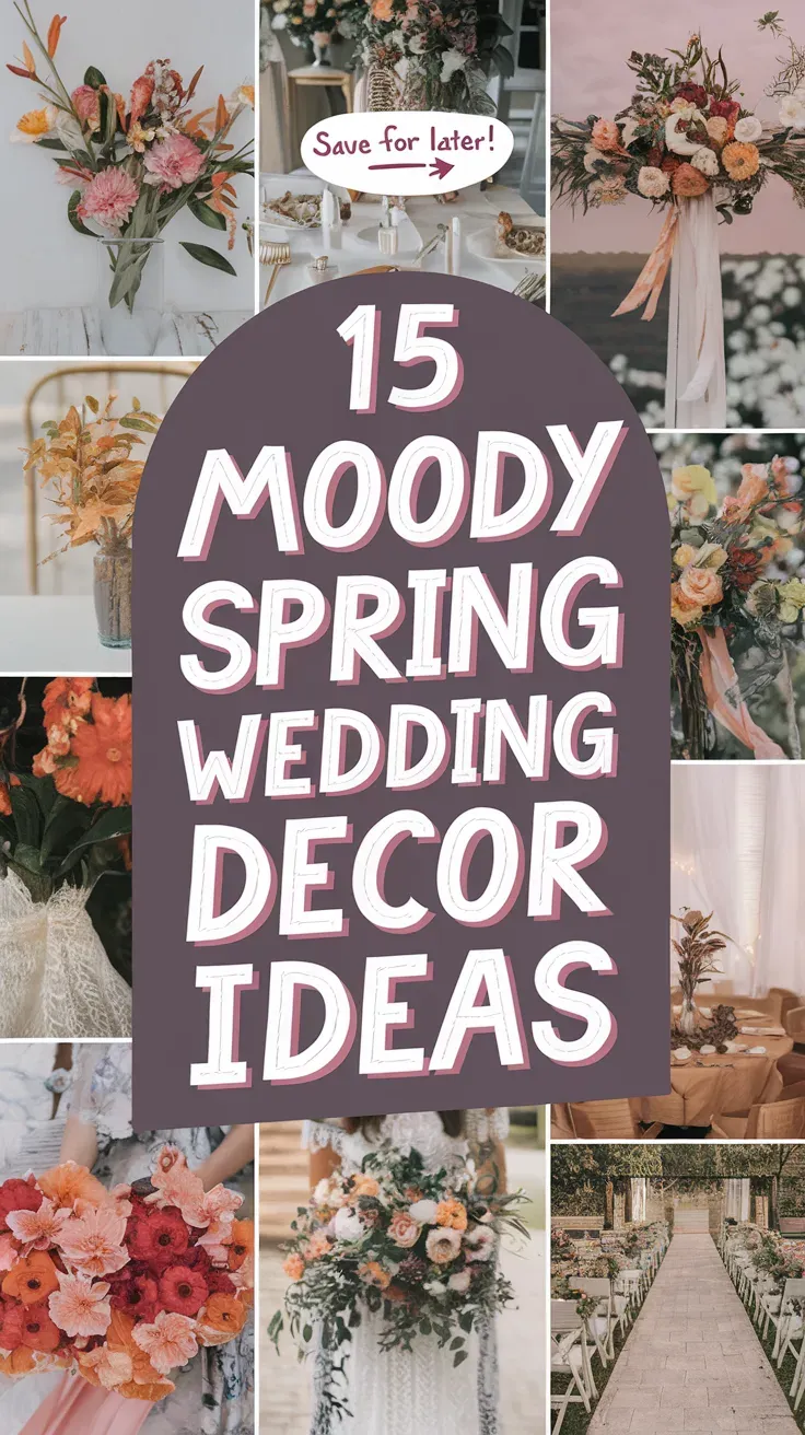 Spring Wedding Decor Ideas