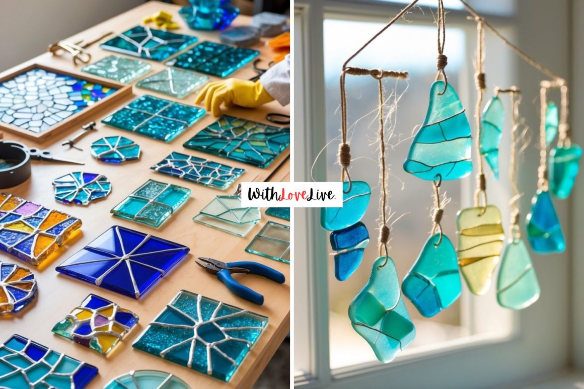 Artistic Broken Glass Craft Ideas