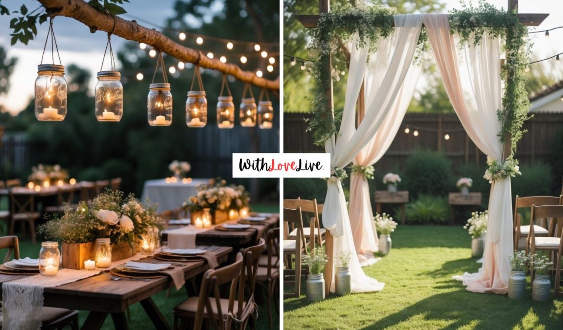 Backyard Wedding Decor Ideas