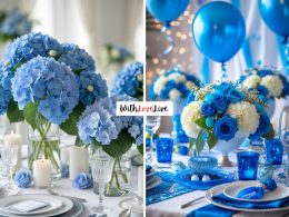 Blue Bachelorette Party Decor Ideas