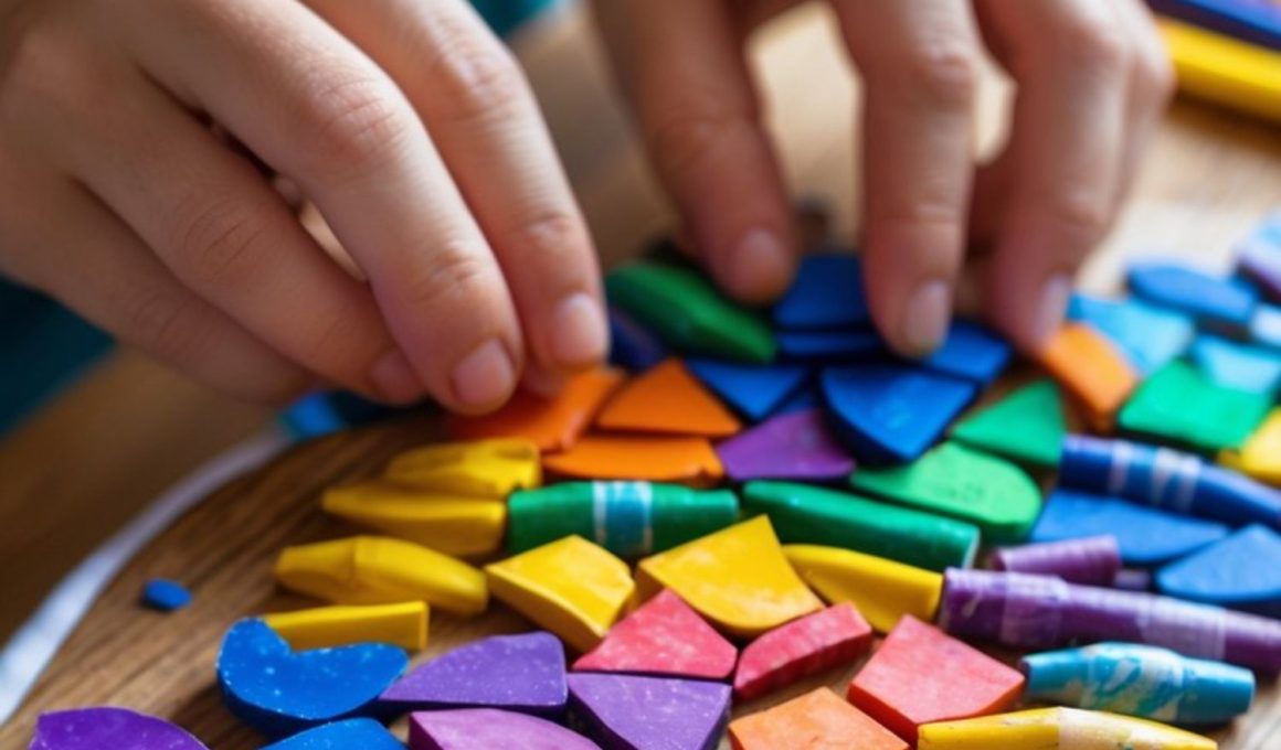 Broken Crayon Craft Ideas