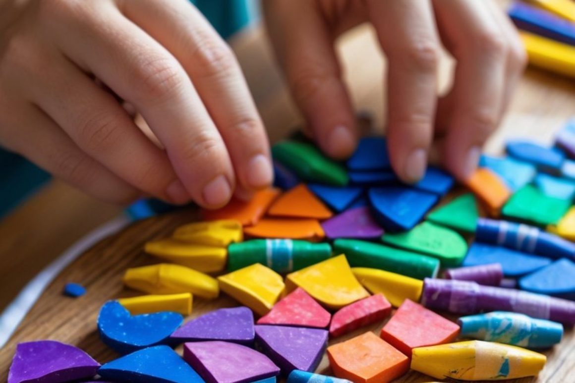 Broken Crayon Craft Ideas