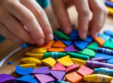 Broken Crayon Craft Ideas