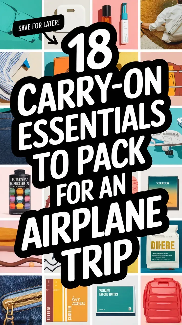 Essentials to Pack for an Airplane Trip
