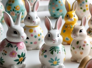 Ceramic Bunny Painting Ideas