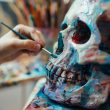 Ceramic Skull Painting Ideas
