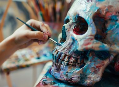 Ceramic Skull Painting Ideas