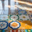 Ceramic Tile Floor Painting Ideas
