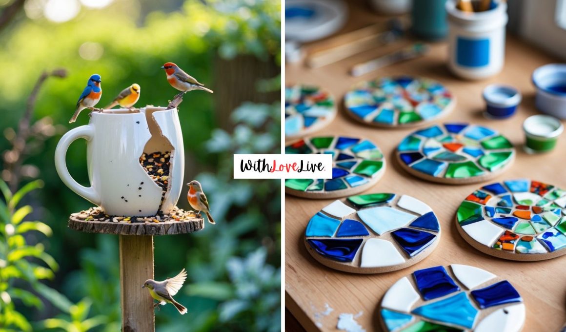 Creative Broken Mug Craft Ideas