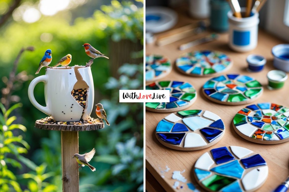 Creative Broken Mug Craft Ideas