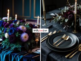 Dark and Moody Wedding Decor