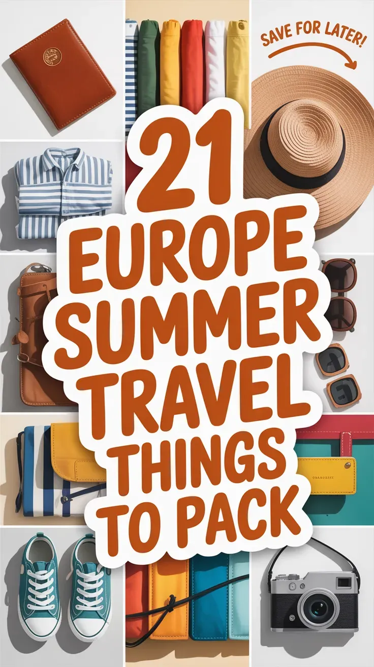 Europe Summer Travel Things 