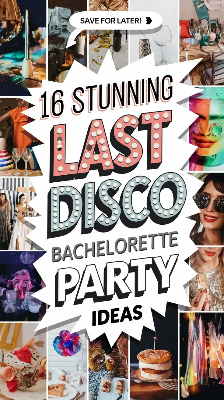 Last Disco Bachelorette Party Ideas