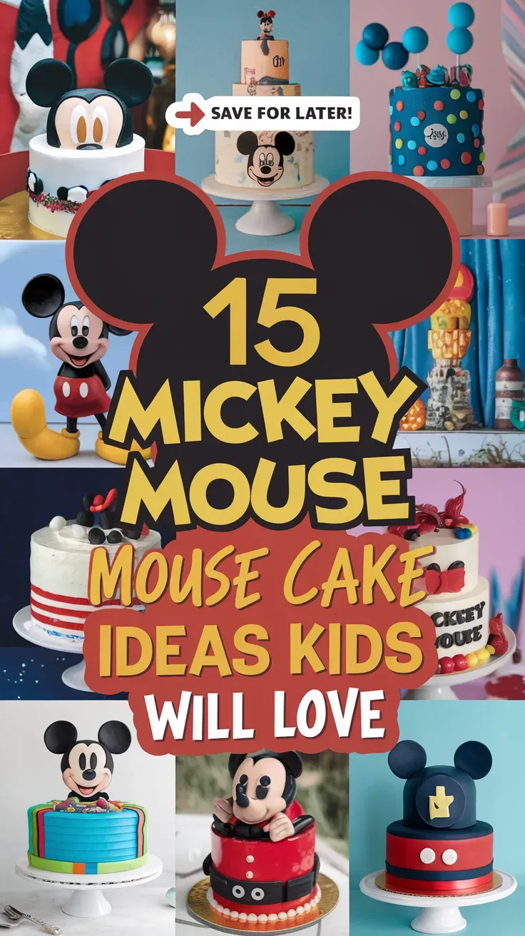 Mickey Mouse Cake Design Ideas