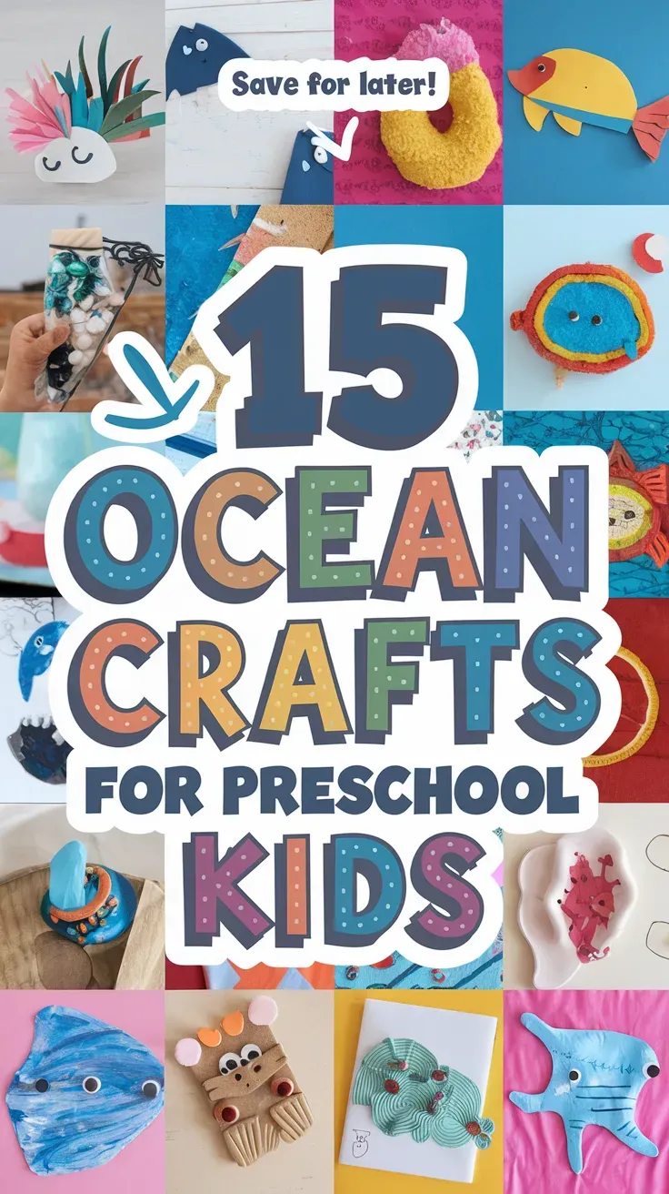 Ocean Crafts for Preschool Kids