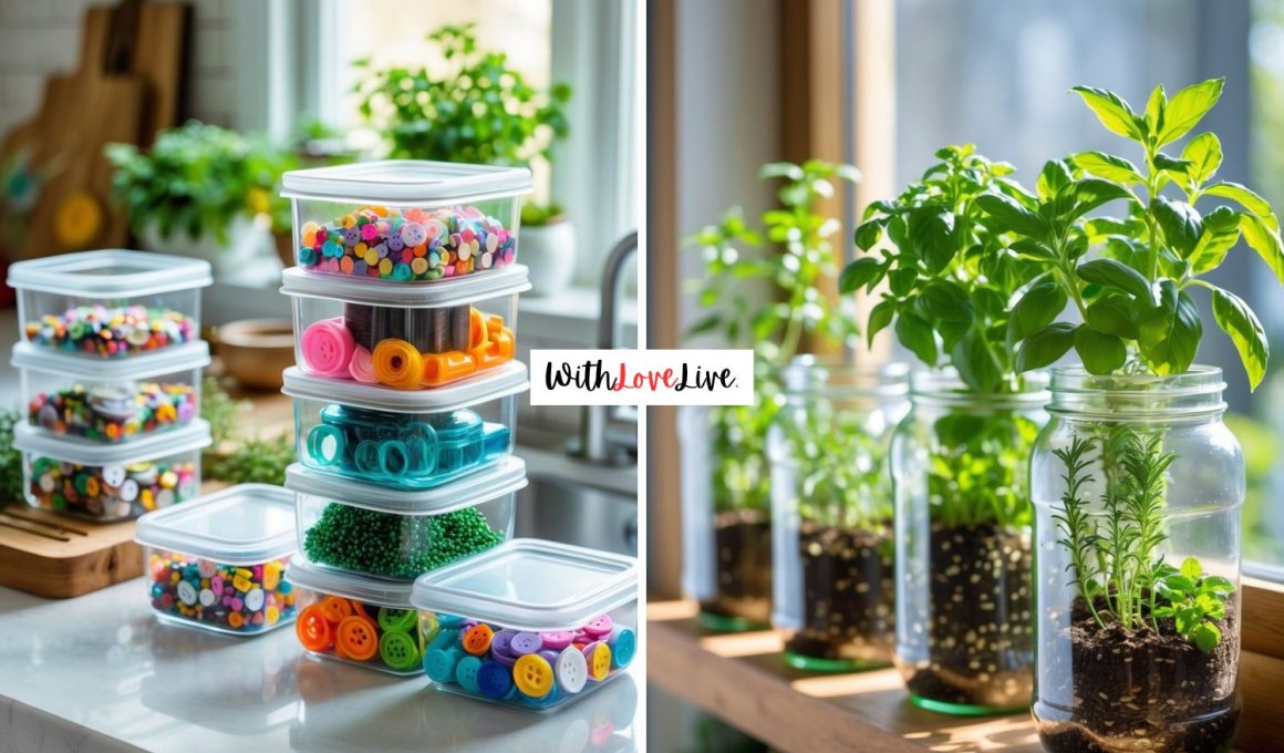 Plastic Jar Craft Ideas