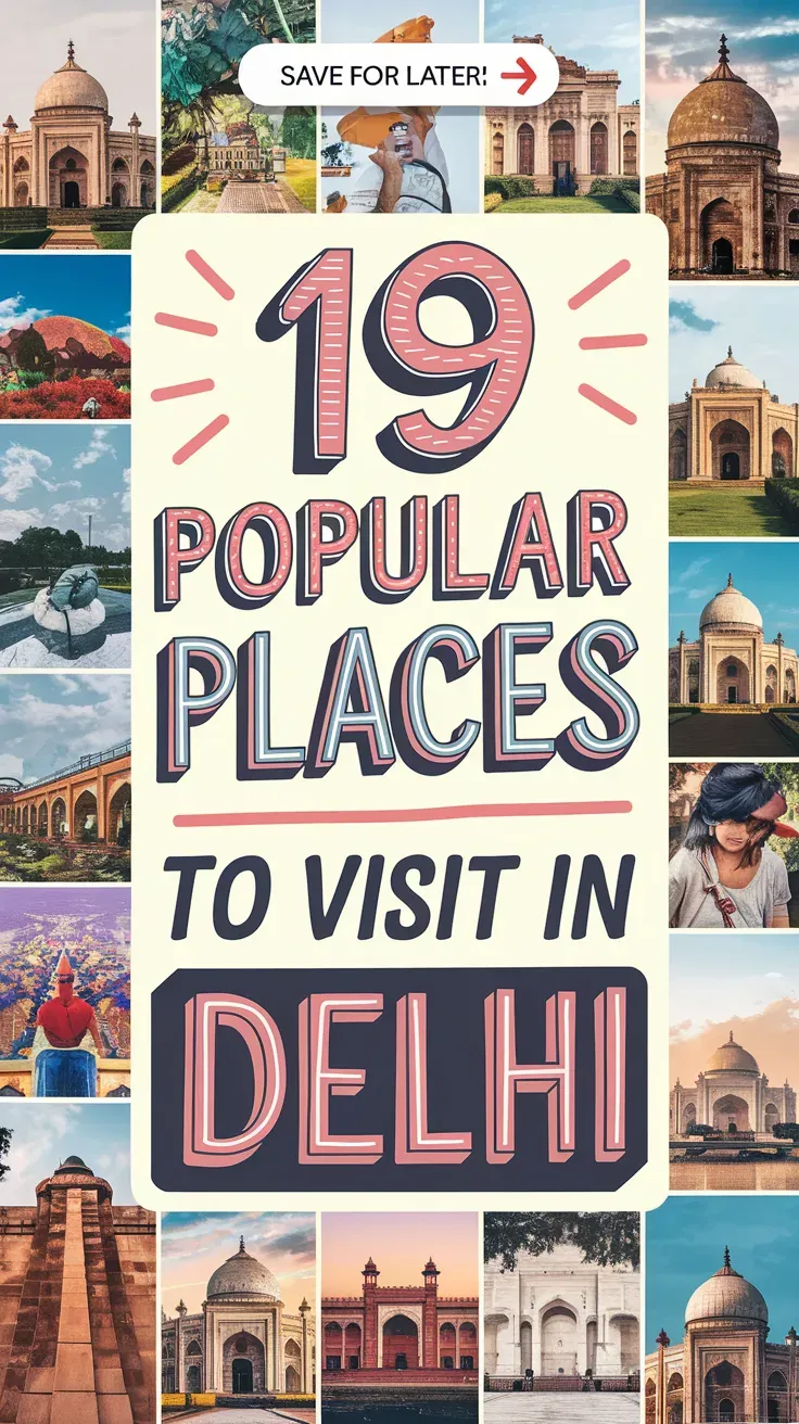 Popular Places To Visit In Delhi