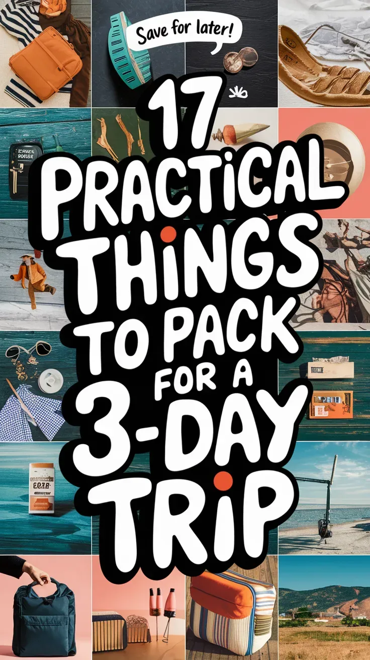 Practical Things to Pack