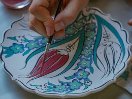 Pretty Ceramic Plate Painting Ideas