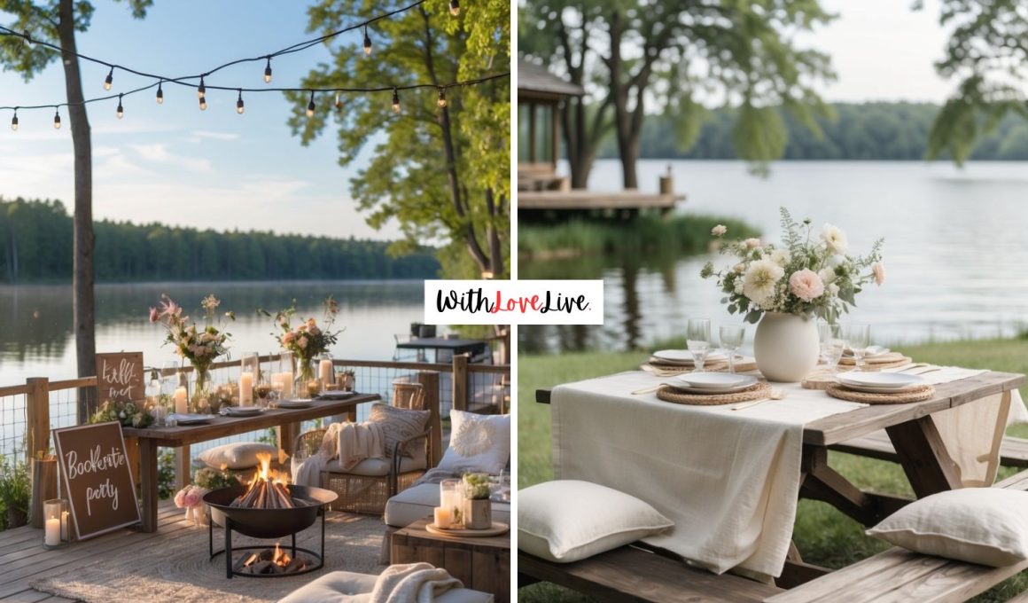 Relaxed Lake House Bachelorette Party Ideas