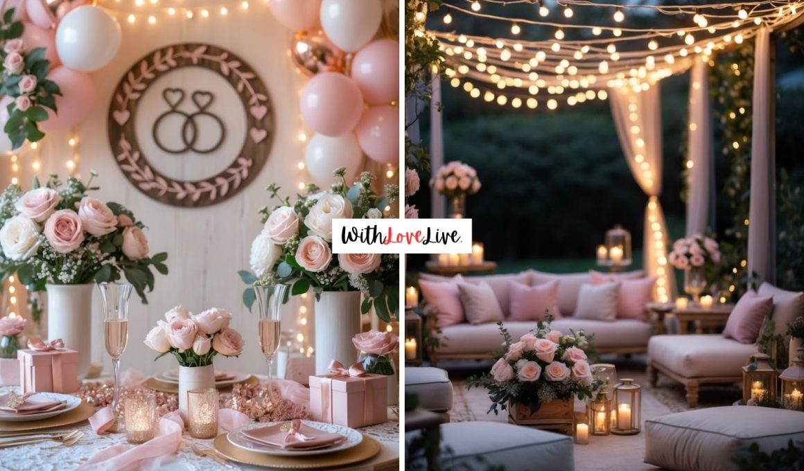 Romantic Tying the Knot Bachelorette Party